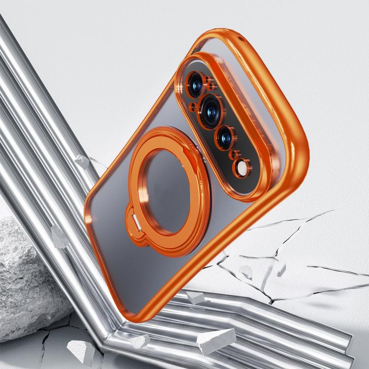 360 Degree Rotation Holder Magnetic Electroplated Phone Case, For Google Pixel 11 Pro XL, For Google Pixel 11 / 11 Pro