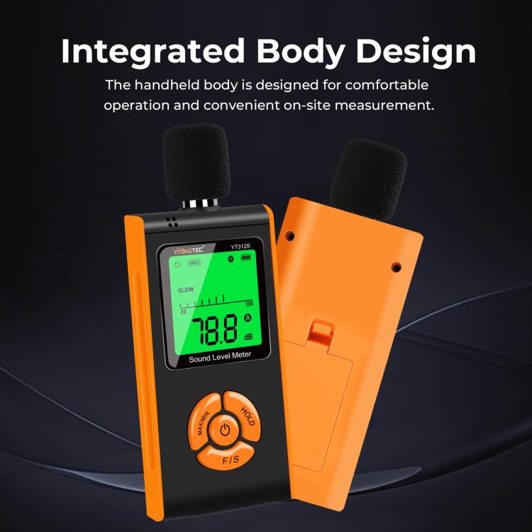 YT312S High Precision Digital Sound Level Meter, Measurement Range: 30–130dB, YT312S