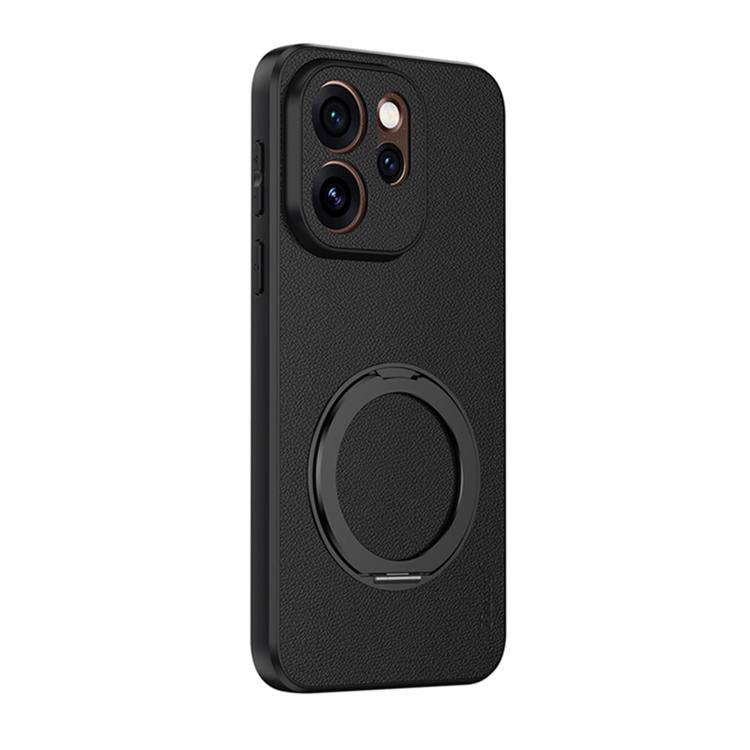 Goatskin Vegan Leather Magnetic Phone Case  With 360 Degree Rotating Holder, For OPPO Reno 16 Pro 5G Global, For OPPO Reno 16 5G Global, For OPPO Find X9s Pro 5G, For OPPO K15 Pro+, For OPPO K15 Pro 5G, For OPPO Find X9 Ultra 5G, For OPPO A6s Pro 4G   ...