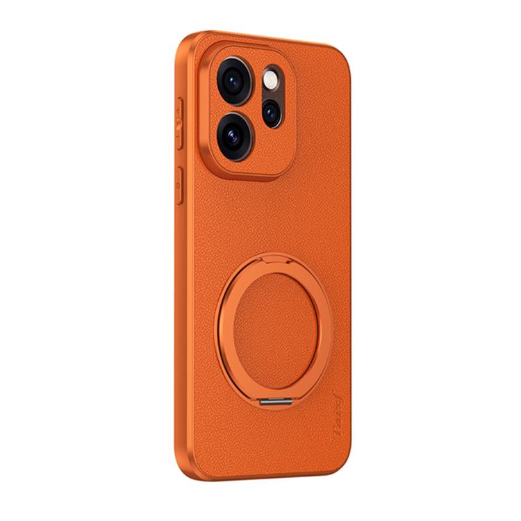 Goatskin Vegan Leather Magnetic Phone Case  With 360 Degree Rotating Holder, For OPPO Reno 16 Pro 5G Global, For OPPO Reno 16 5G Global, For OPPO Find X9s Pro 5G, For OPPO K15 Pro+, For OPPO K15 Pro 5G, For OPPO Find X9 Ultra 5G, For OPPO A6s Pro 4G   ...