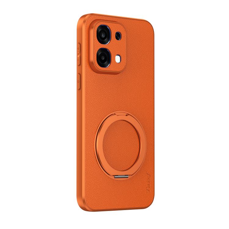 Goatskin Vegan Leather Magnetic Phone Case  With 360 Degree Rotating Holder, For OPPO Reno 16 Pro 5G Global, For OPPO Reno 16 5G Global, For OPPO Find X9s Pro 5G, For OPPO K15 Pro+, For OPPO K15 Pro 5G, For OPPO Find X9 Ultra 5G, For OPPO A6s Pro 4G   ...