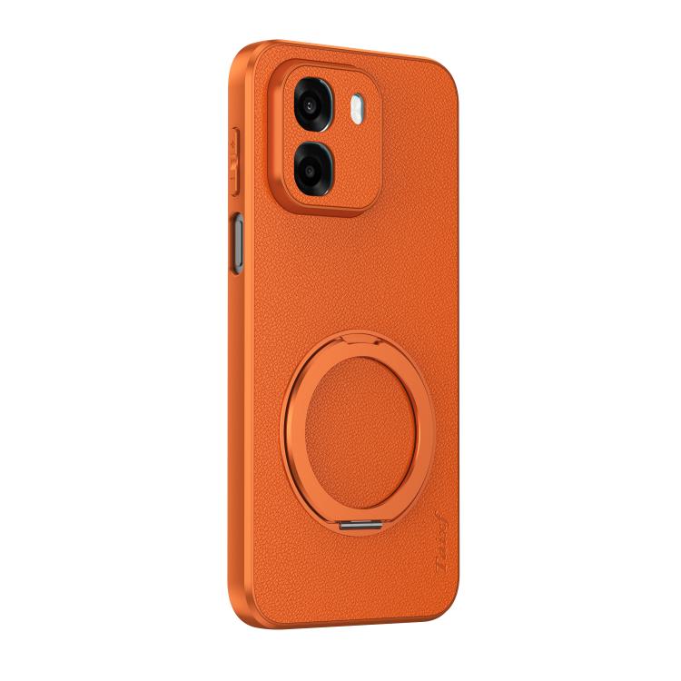 Goatskin Vegan Leather Magnetic Phone Case  With 360 Degree Rotating Holder, For OPPO Reno 16 Pro 5G Global, For OPPO Reno 16 5G Global, For OPPO Find X9s Pro 5G, For OPPO K15 Pro+, For OPPO K15 Pro 5G, For OPPO Find X9 Ultra 5G, For OPPO A6s Pro 4G   ...