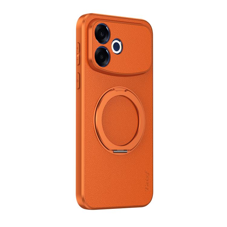 Goatskin Vegan Leather Magnetic Phone Case  With 360 Degree Rotating Holder, For OPPO Reno 16 Pro 5G Global, For OPPO Reno 16 5G Global, For OPPO Find X9s Pro 5G, For OPPO K15 Pro+, For OPPO K15 Pro 5G, For OPPO Find X9 Ultra 5G, For OPPO A6s Pro 4G   ...
