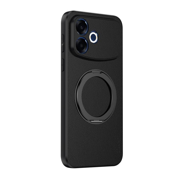 Goatskin Vegan Leather Magnetic Phone Case  With 360 Degree Rotating Holder, For OPPO Reno 16 Pro 5G Global, For OPPO Reno 16 5G Global, For OPPO Find X9s Pro 5G, For OPPO K15 Pro+, For OPPO K15 Pro 5G, For OPPO Find X9 Ultra 5G, For OPPO A6s Pro 4G   ...