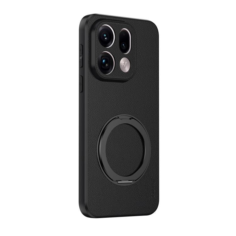 Goatskin Vegan Leather Magnetic Phone Case  With 360 Degree Rotating Holder, For OPPO Reno 16 Pro 5G Global, For OPPO Reno 16 5G Global, For OPPO Find X9s Pro 5G, For OPPO K15 Pro+, For OPPO K15 Pro 5G, For OPPO Find X9 Ultra 5G, For OPPO A6s Pro 4G   ...