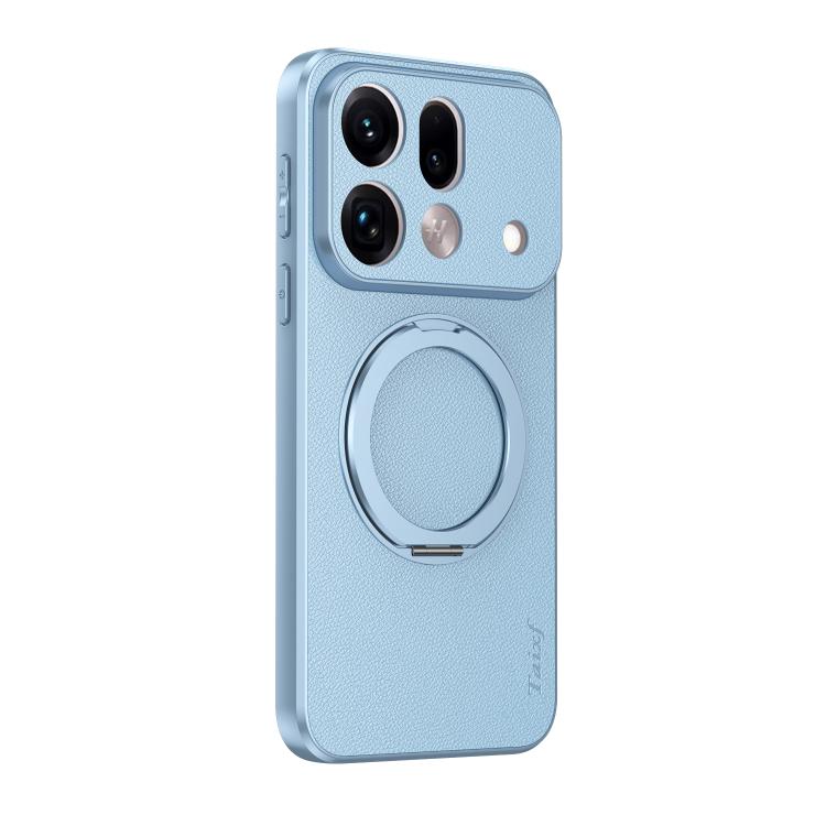 Goatskin Vegan Leather Magnetic Phone Case  With 360 Degree Rotating Holder, For OPPO Reno 16 Pro 5G Global, For OPPO Reno 16 5G Global, For OPPO Find X9s Pro 5G, For OPPO K15 Pro+, For OPPO K15 Pro 5G, For OPPO Find X9 Ultra 5G, For OPPO A6s Pro 4G   ...