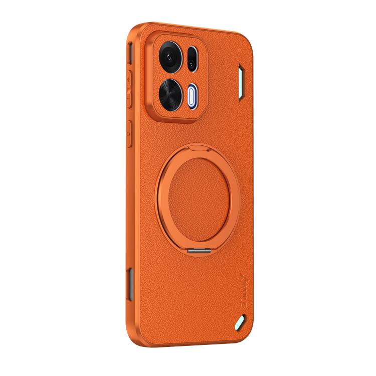 Goatskin Vegan Leather Magnetic Phone Case  With 360 Degree Rotating Holder, For OPPO Reno 16 Pro 5G Global, For OPPO Reno 16 5G Global, For OPPO Find X9s Pro 5G, For OPPO K15 Pro+, For OPPO K15 Pro 5G, For OPPO Find X9 Ultra 5G, For OPPO A6s Pro 4G   ...