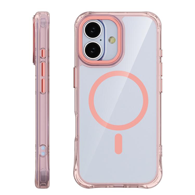 Shockproof Magnetic PC Hybrid TPU Phone Case, For iPhone 17 Pro Max, For iPhone 17 Pro, For iPhone 17, For iPhone Air, For iPhone 16 Pro Max, For iPhone 16 Pro, For iPhone 16 Plus, For iPhone 16, For iPhone 15 Pro Max