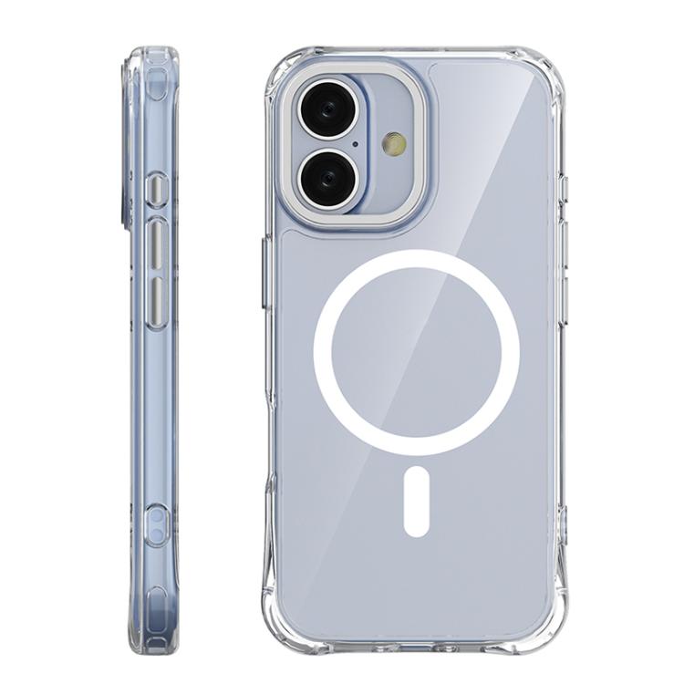 Shockproof Magnetic PC Hybrid TPU Phone Case, For iPhone 17 Pro Max, For iPhone 17 Pro, For iPhone 17, For iPhone Air, For iPhone 16 Pro Max, For iPhone 16 Pro, For iPhone 16 Plus, For iPhone 16, For iPhone 15 Pro Max