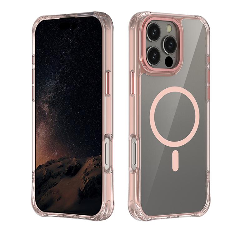 Shockproof Magnetic PC Hybrid TPU Phone Case, For iPhone 17 Pro Max, For iPhone 17 Pro, For iPhone 17, For iPhone Air, For iPhone 16 Pro Max, For iPhone 16 Pro, For iPhone 16 Plus, For iPhone 16, For iPhone 15 Pro Max
