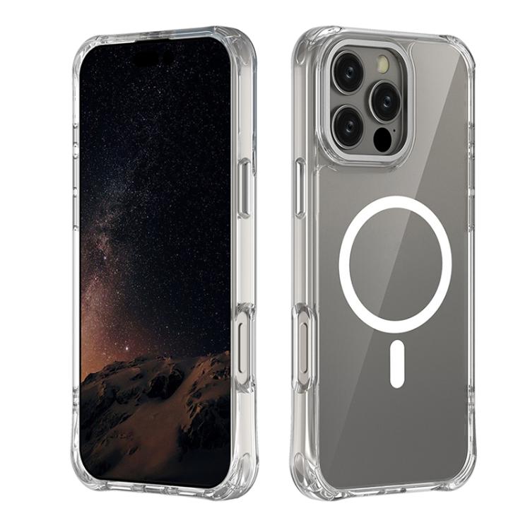 Shockproof Magnetic PC Hybrid TPU Phone Case, For iPhone 17 Pro Max, For iPhone 17 Pro, For iPhone 17, For iPhone Air, For iPhone 16 Pro Max, For iPhone 16 Pro, For iPhone 16 Plus, For iPhone 16, For iPhone 15 Pro Max