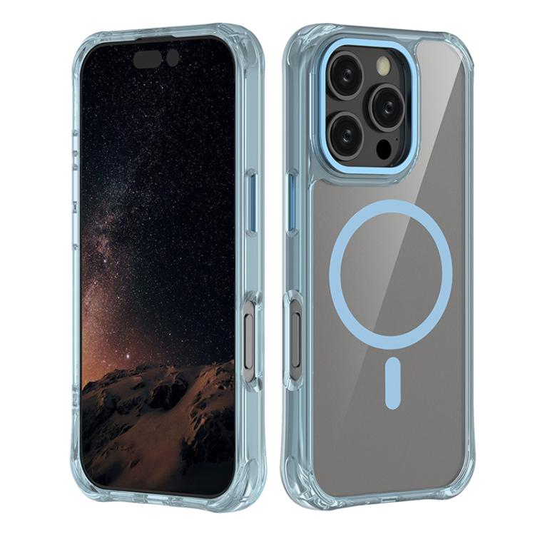 Shockproof Magnetic PC Hybrid TPU Phone Case, For iPhone 17 Pro Max, For iPhone 17 Pro, For iPhone 17, For iPhone Air, For iPhone 16 Pro Max, For iPhone 16 Pro, For iPhone 16 Plus, For iPhone 16, For iPhone 15 Pro Max