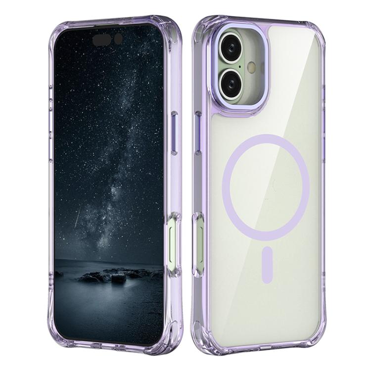 Shockproof Magnetic PC Hybrid TPU Phone Case, For iPhone 17 Pro Max, For iPhone 17 Pro, For iPhone 17, For iPhone Air, For iPhone 16 Pro Max, For iPhone 16 Pro, For iPhone 16 Plus, For iPhone 16, For iPhone 15 Pro Max