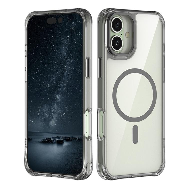 Shockproof Magnetic PC Hybrid TPU Phone Case, For iPhone 17 Pro Max, For iPhone 17 Pro, For iPhone 17, For iPhone Air, For iPhone 16 Pro Max, For iPhone 16 Pro, For iPhone 16 Plus, For iPhone 16, For iPhone 15 Pro Max