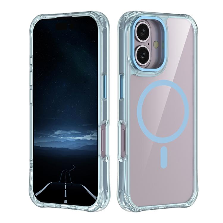 Shockproof Magnetic PC Hybrid TPU Phone Case, For iPhone 17 Pro Max, For iPhone 17 Pro, For iPhone 17, For iPhone Air, For iPhone 16 Pro Max, For iPhone 16 Pro, For iPhone 16 Plus, For iPhone 16, For iPhone 15 Pro Max