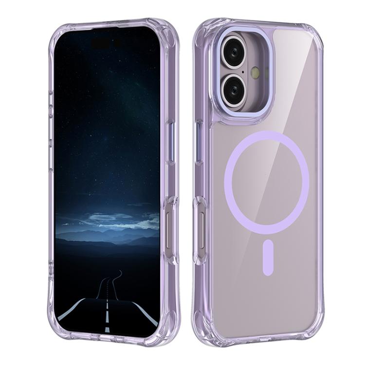 Shockproof Magnetic PC Hybrid TPU Phone Case, For iPhone 17 Pro Max, For iPhone 17 Pro, For iPhone 17, For iPhone Air, For iPhone 16 Pro Max, For iPhone 16 Pro, For iPhone 16 Plus, For iPhone 16, For iPhone 15 Pro Max
