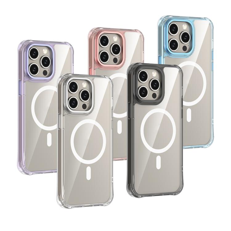 Shockproof Magnetic PC Hybrid TPU Phone Case, For iPhone 15 Pro