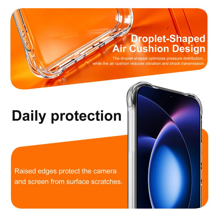imak Shockproof Airbag TPU Phone Case, For Xiaomi 17 Max 5G, For Xiaomi 17T Pro 5G