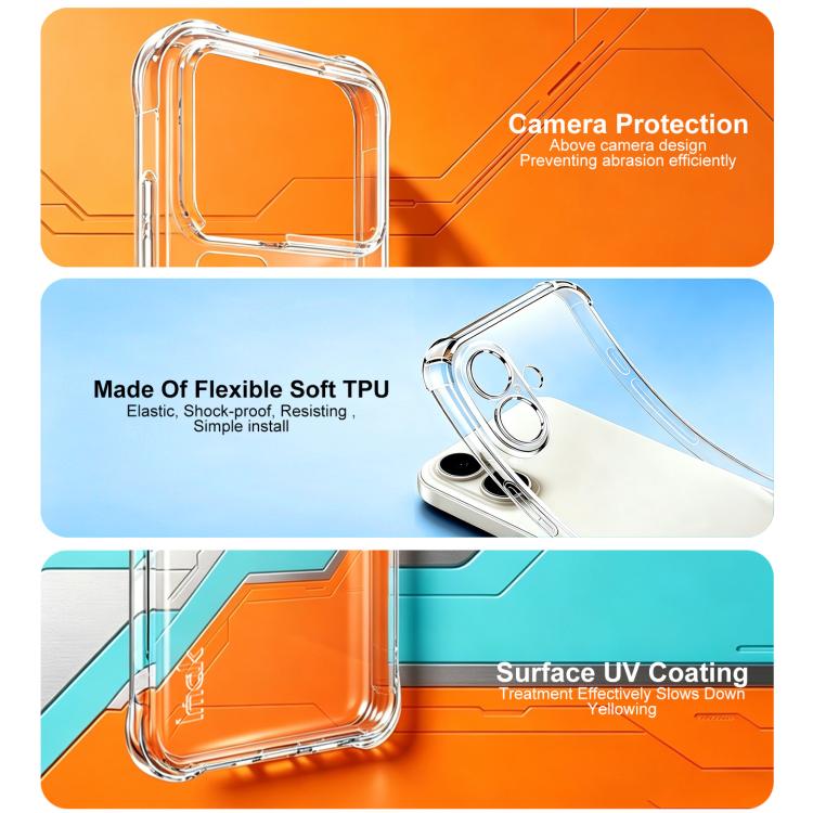 imak Shockproof Airbag TPU Phone Case, For Xiaomi 18 Pro Max 5G, For Xiaomi 18 Pro 5G, For Xiaomi Poco M8 Power 5G, For Xiaomi 17 Max 5G, For Xiaomi 17T Pro 5G