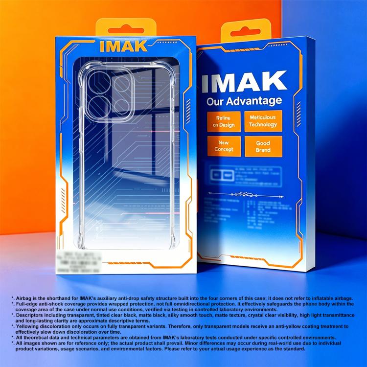 imak Shockproof Airbag TPU Phone Case, For Xiaomi 18 Pro Max 5G, For Xiaomi 18 Pro 5G, For Xiaomi Poco M8 Power 5G, For Xiaomi 17 Max 5G, For Xiaomi 17T Pro 5G
