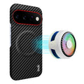 imak Ruiyi Series Red Ring Carbon Fiber Texture Magnetic Phone Case, For Google Pixel 11 Pro XL, For Google Pixel 11 / Pixel 11 Pro, For Google Pixel 10a, For Google Pixel 10 Pro XL, For Google Pixel 10 / Pixel 10 Pro