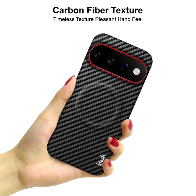 imak Ruiyi Series Red Ring Carbon Fiber Texture Magnetic Phone Case, For Google Pixel 11 Pro XL, For Google Pixel 11 / Pixel 11 Pro, For Google Pixel 10a, For Google Pixel 10 Pro XL, For Google Pixel 10 / Pixel 10 Pro