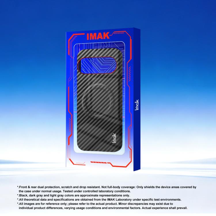 imak Ruiyi Series Red Ring Carbon Fiber Texture Magnetic Phone Case, For Google Pixel 11 Pro XL, For Google Pixel 11 / Pixel 11 Pro, For Google Pixel 10a, For Google Pixel 10 Pro XL, For Google Pixel 10 / Pixel 10 Pro