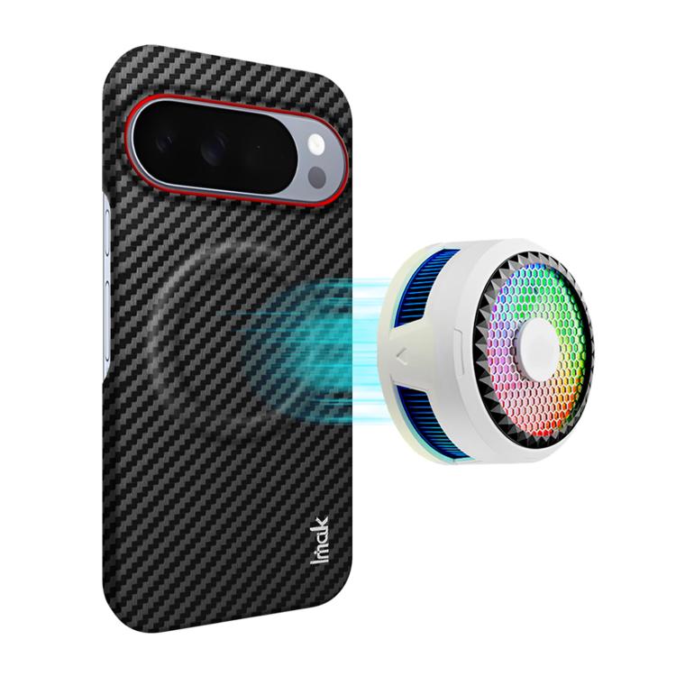 imak Ruiyi Series Red Ring Carbon Fiber Texture Magnetic Phone Case, For Google Pixel 11 Pro XL, For Google Pixel 11 / Pixel 11 Pro, For Google Pixel 10a, For Google Pixel 10 Pro XL, For Google Pixel 10 / Pixel 10 Pro