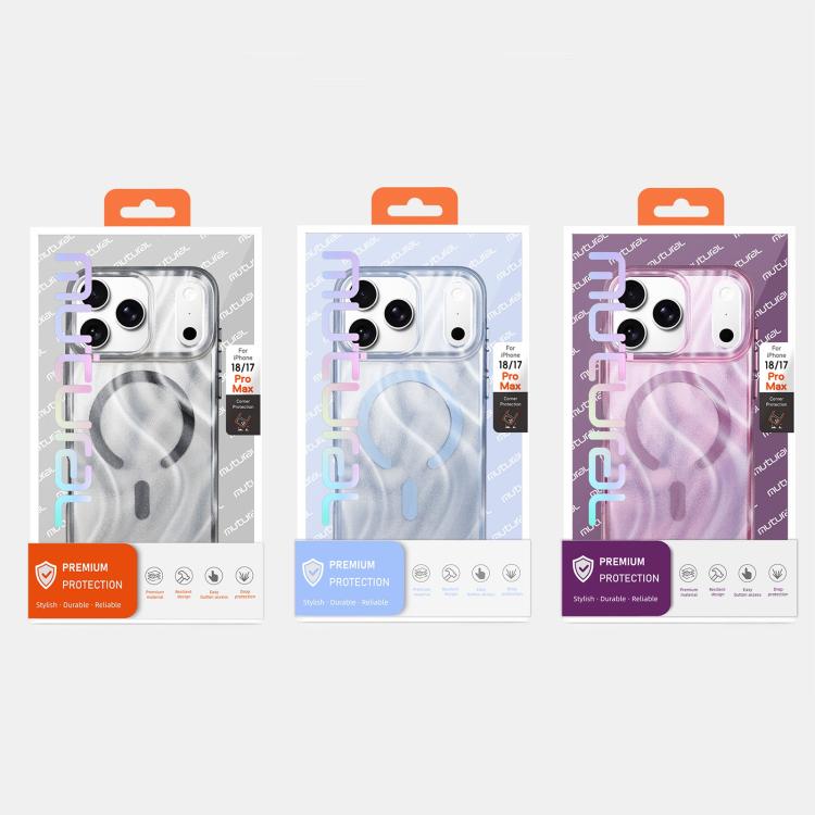 Mutural Glow Desert Series Magnetic PC TPU Hybrid Phone Case, For iPhone 18 Pro, For iPhone 18 Pro Max