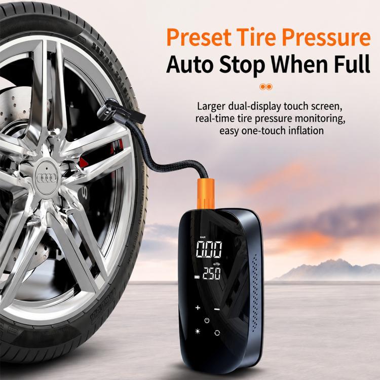 Wireless Digital Display Car Air Pump Portable Car Electric Tire Air Pump