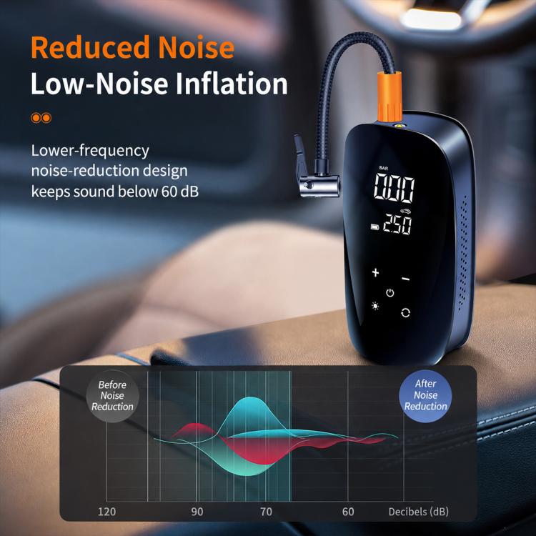 Wireless Digital Display Car Air Pump Portable Car Electric Tire Air Pump
