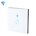 Sonoff  Touch 86mm 1 Gang Tempered Glass Panel Wall Switch Smart Home Light Touch Switch, Compatible with Alexa and Google Home, AC 90V-250V 400W 2A, 86mm
