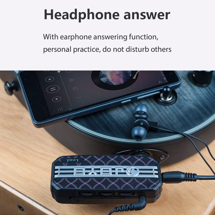 JOYO JA-03 UK Mashall Speaker Simulation Mini Portable Electric Guitar Effector, UK Mashall Speaker Simulation