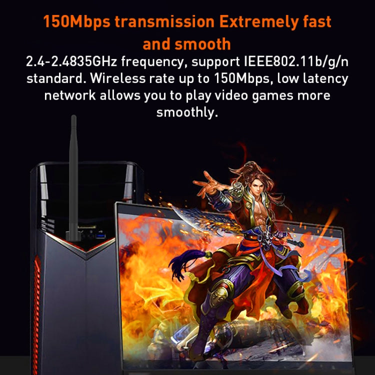 1510 150Mbps Drive Free USB Network Adapter WiFi Transmitter Receiver, 1510