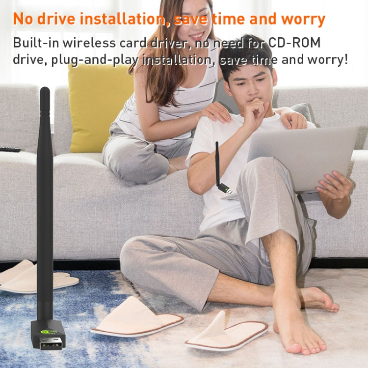 1510 150Mbps Drive Free USB Network Adapter WiFi Transmitter Receiver, 1510