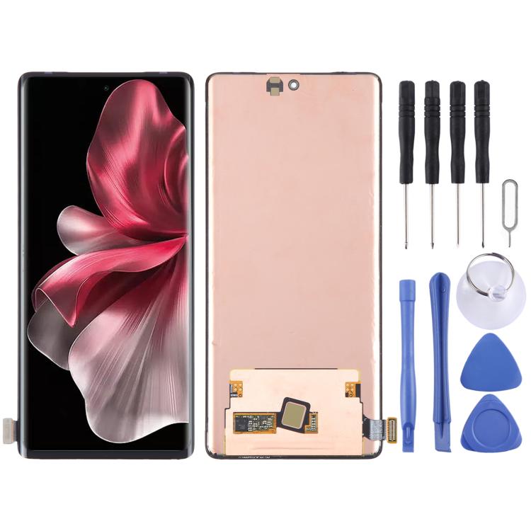 For vivo V30e V2339 AMOLED Original LCD Screen With Digitizer Full Assembly, For vivo V30e (Original)