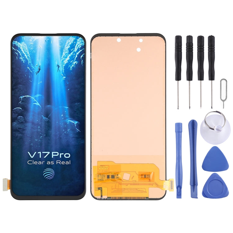 TFT Material LCD Screen and Digitizer Full Assembly (Not Supporting Fingerprint Identification) for Vivo V17 Pro, For Vivo V17 Pro (TFT)