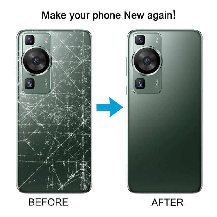 For Huawei P60 Pro Battery Back Cover with Camera Lens Cover, For Huawei P60 Pro(with Camera Lens Frame)