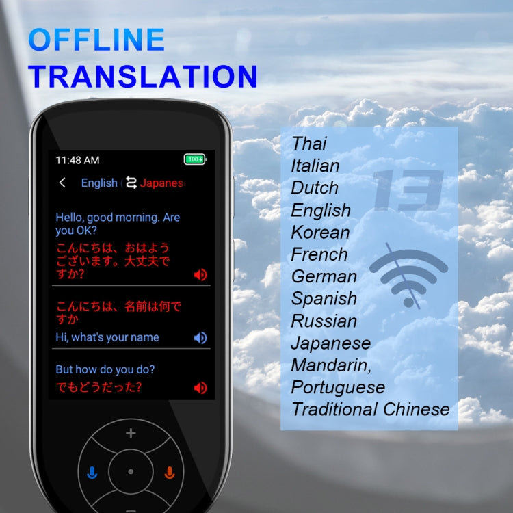 V600 Offline Photography Voice Translator Smart Portable 137 Languages Real Time Translator, V600