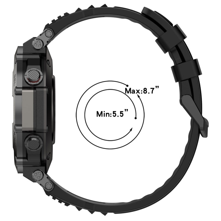 Silicone Sports Watch Band, For Amazfit T-Rex Ultra