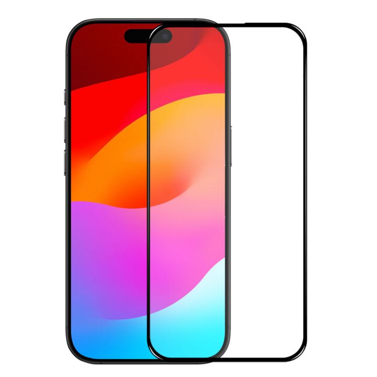 NORTHJO A++ Screen Protector Full Glue Silk Printing Tempered Glass Film, For iPhone 17 Pro Max, For iPhone 17 Pro, For iPhone 17, For iPhone Air, For iPhone 17e / 16e, For iPhone 16 Pro Max, For iPhone 16 Pro, For iPhone 16 Plus, For iPhone 16        ...