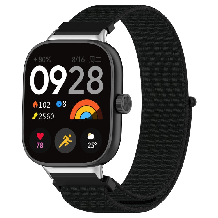 Nylon Loop Metal Connector Watch Band, For Redmi Watch 6 / Watch 5 / Watch 4, For Xiaomi Band 10 Pro / Band 9 Pro / Band 8 Pro