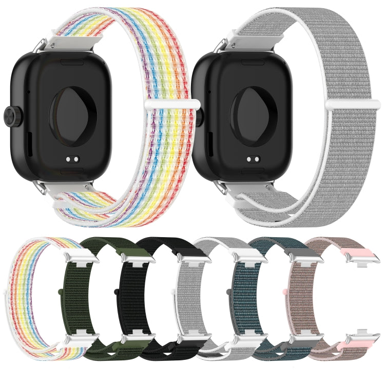 Nylon Loop Metal Connector Watch Band, For Redmi Watch 6 / Watch 5 / Watch 4, For Xiaomi Band 10 Pro / Band 9 Pro / Band 8 Pro