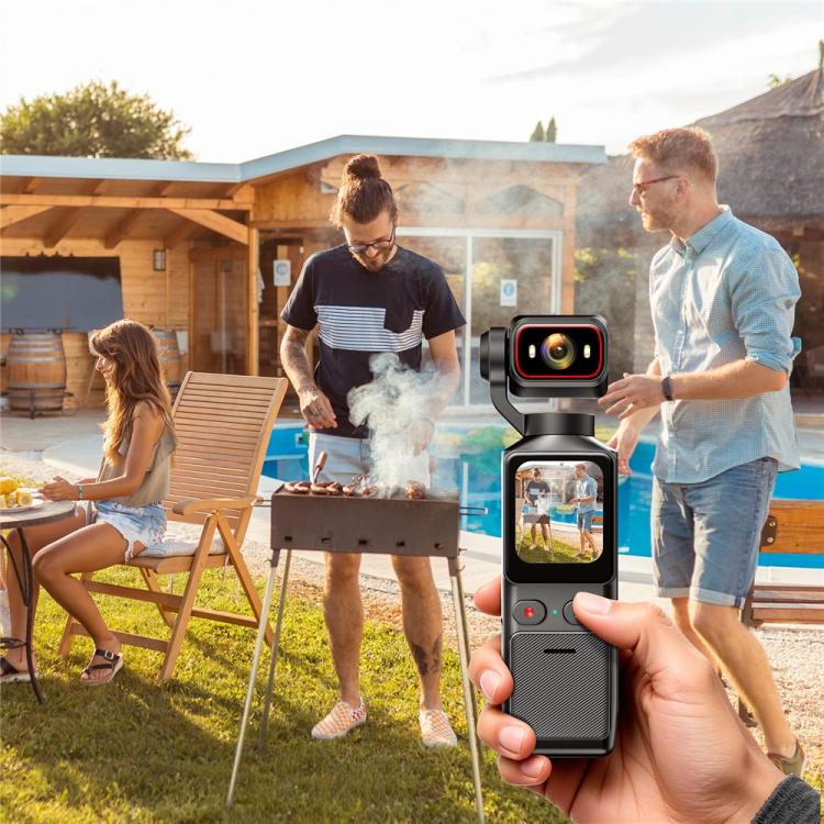 L19 1.69 inch Touch Screen and Wi-Fi Connectivity 4K Action Camera Anti-Shake VLOG Pocket Camera, L19
