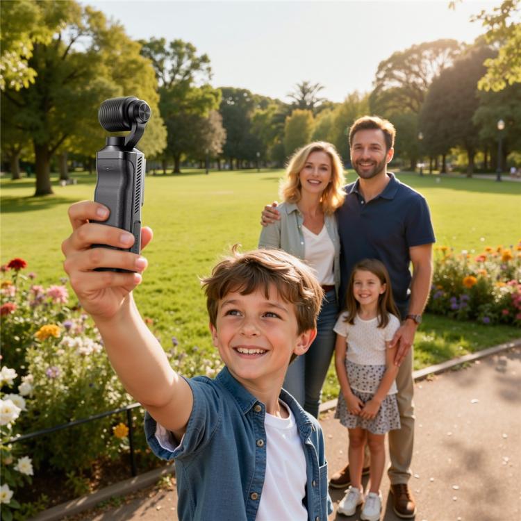 L19 1.69 inch Touch Screen and Wi-Fi Connectivity 4K Action Camera Anti-Shake VLOG Pocket Camera, L19