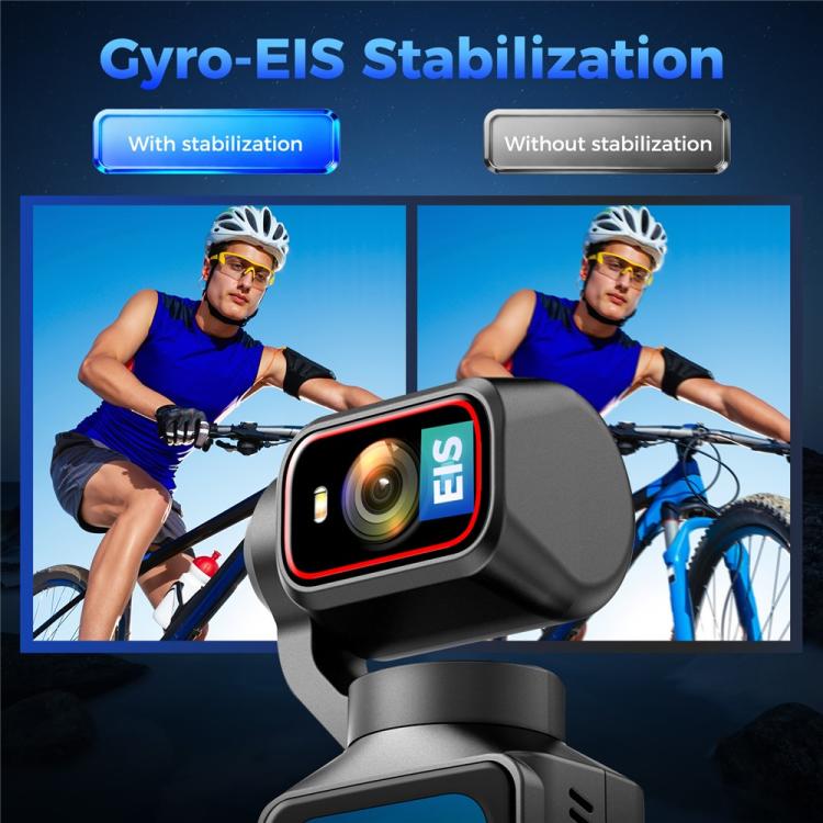 L19 1.69 inch Touch Screen and Wi-Fi Connectivity 4K Action Camera Anti-Shake VLOG Pocket Camera, L19