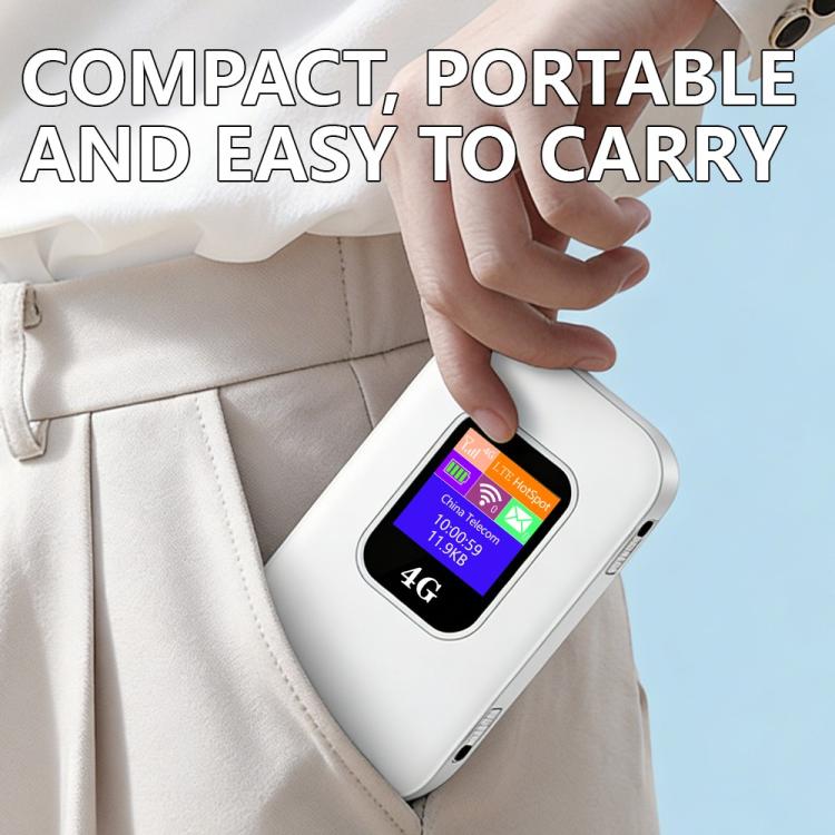 M1-E Eurasian Version 2 Antennas WiFi 6 300Mbps Portable Hotspot 4G LTE Mobile WiFi Router, Eurasian Version 2 Antennas