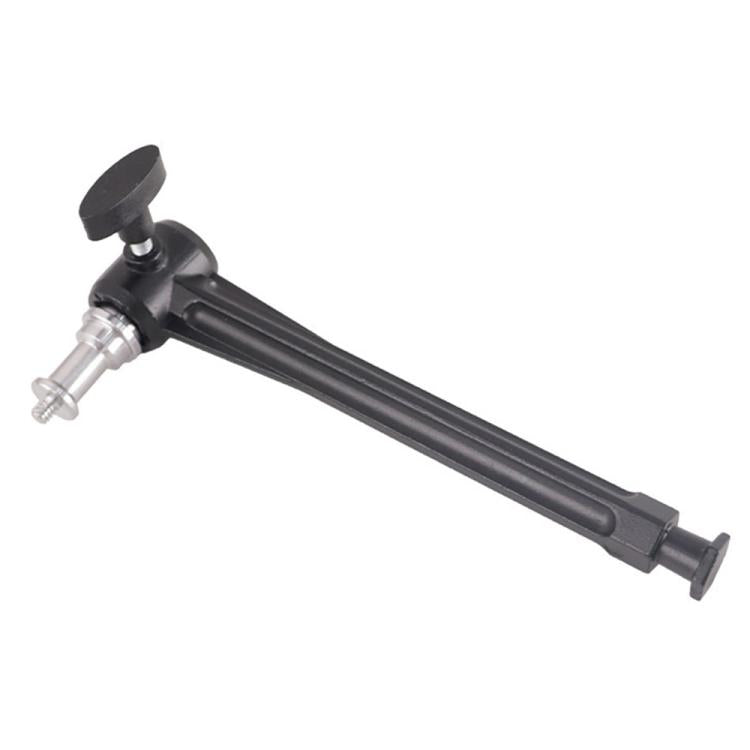 D086 19cm Aluminum Alloy Extension Rod 1 / 4 and 3 / 8 inch Dual Threaded Mounting Arm, 19cm