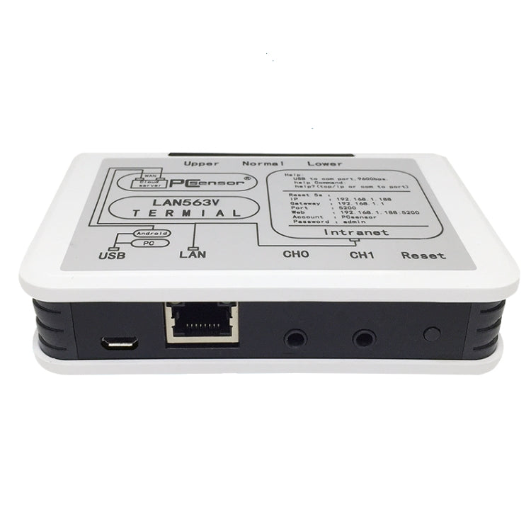 Pcsensor LAN563V Network Type Voltage Detection Remote Control Phone Monitoring Record Data Sheet, LAN563V