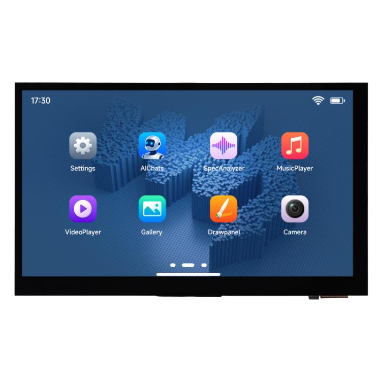 WAVESHARE ESP32-P4-WIFI6 7-Inch Five-Point Touchscreen Development Board 1024x600 Resolution, Basic, Includes OV5647 Camera